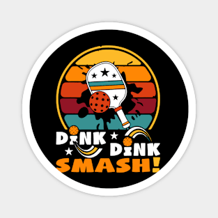 Pickleball Dink-Dink Smash Magnet